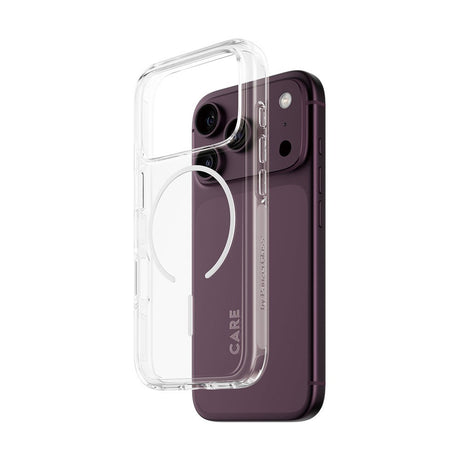 iPhone 18 Pro / 17 Pro CARE by PanzerGlass FLAGSHIP Urban Explorer Cover - MagSafe Kompatibel - Transparent / White