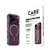 iPhone 18 Pro / 17 Pro CARE by PanzerGlass FLAGSHIP Urban Explorer Cover - MagSafe Kompatibel - Transparent / White