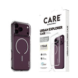 iPhone 18 Pro Max  / 17 Pro Max CARE by PanzerGlass FLAGSHIP Urban Explorer Cover - MagSafe Kompatibel - Transparent / White
