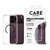 iPhone 18 Pro Max  / 17 Pro Max CARE by PanzerGlass FLAGSHIP Urban Explorer Cover - MagSafe Kompatibel - Transparent / Black