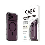 iPhone 18 Pro Max  / 17 Pro Max CARE by PanzerGlass FLAGSHIP Urban Explorer Cover - MagSafe Kompatibel - Transparent / Black