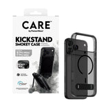 iPhone 18 Pro Max  / 17 Pro Max CARE by PanzerGlass Feature Kickstand Cover - MagSafe Kompatibel - Sort / Gennemsigtig