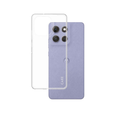 Motorola Moto G86 / G86 Power - CARE by PanzerGlass Fashionable Transparent X-Ray Soft Basic Cover - Gennemsigtig