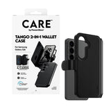 Samsung Galaxy S26 CARE by PanzerGlass Feature Tango 2-in-1 Mobil Cover m. Kortholder - Sort