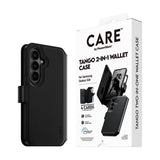 Samsung Galaxy S26 CARE by PanzerGlass Feature Tango 2-in-1 Mobil Cover m. Kortholder - Sort