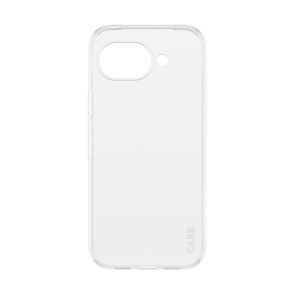 Google Pixel 10a CARE by PanzerGlass Slim X-Ray Bagside Cover - Gennemsigtig