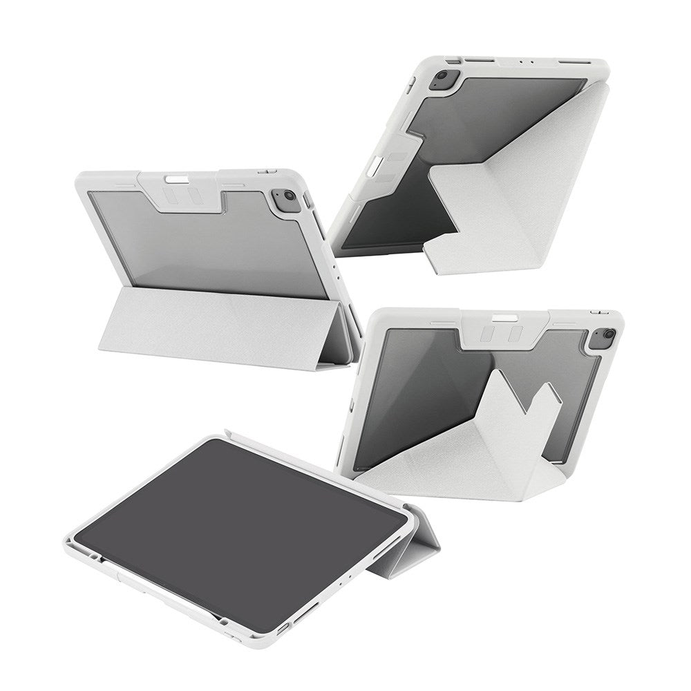 iPad Air 13" (2026 / 2025 / 2024) Care by PanzerGlass Essential Cover - Ståfunktion - Grå