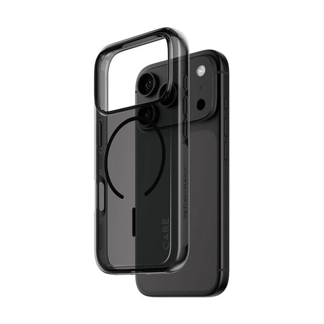 iPhone 18 Pro / 17 Pro CARE by PanzerGlass FLAGSHIP Urban Explorer Cover - MagSafe Kompatibel - Smokey Black