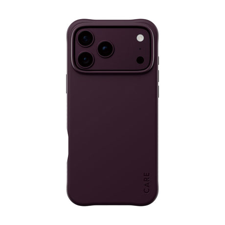 iPhone 18 Pro Max  / 17 Pro Max CARE by PanzerGlass Fashionable Samba Mobil Cover - MagSafe Kompatibel - Dark Cherry
