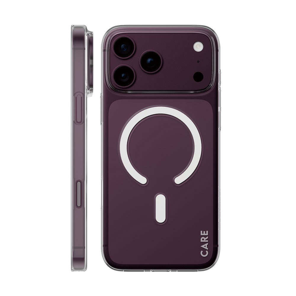 iPhone 18 Pro Max  / 17 Pro Max CARE by PanzerGlass SL1M Cover - MagSafe Kompatibel - Gennemsigtig