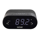 Denver CRQ-107 Radio m. Indbygget Trådløs Opladning & Bluetooth - Sort