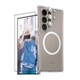 Samsung Galaxy S25 Ultra - CARE by PanzerGlass 3-i-1 FLAGSHIP Bundle - Cover / Skærmbeskyttelse (UWF) / Kamerabeskyttelse - Gennemsigtig