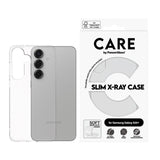 CARE by PanzerGlass Samsung Galaxy S25+ (Plus) FASHION X-Ray Soft Basic Bagside Cover - Transparent