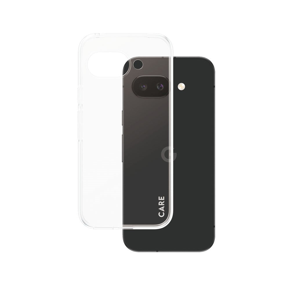 CARE by PanzerGlass Google Pixel 9a FASHION X-Ray Soft Basic Bagside Cover - Transparent