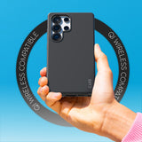 CARE by PanzerGlass Samsung Galaxy S25 Ultra FASHION Fearlessly Fashionable Cover - QI Kompatibel - Black