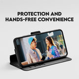 CARE by PanzerGlass Samsung Galaxy S25+ (Plus) Feature Wallet Case m. Kickstand - Sort