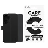 CARE by PanzerGlass Samsung Galaxy A36 (5G) Feature Wallet Case m. Kickstand - Sort