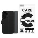 CARE by PanzerGlass Samsung Galaxy A56 (5G) Feature Wallet Case m. Kickstand - Sort