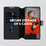 CARE by PanzerGlass Samsung Galaxy S25 Ultra Feature Wallet Case m. Kickstand - Sort