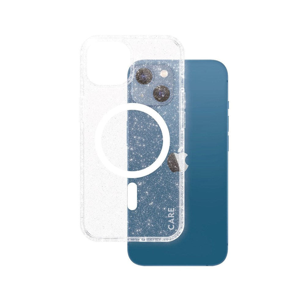 CARE by PanzerGlass iPhone 13 / 14 FLAGSHIP Urban Combat Cover - MagSafe Kompatibel - Star Lit / White