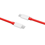 Original OnePlus USB-C til USB-C 12A Data- og Opladerkabel 150W 1m - Rød