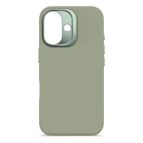 Decoded iPhone 16 AntiMicrobial Silikone Bagside Cover - MagSafe Kompatibel - Jade Green