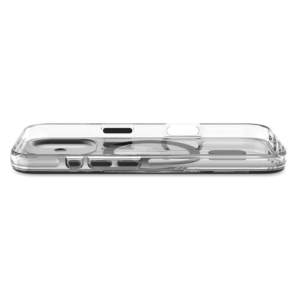 Decoded iPhone 16 Clear Bagside Cover - 100% Genbrugsplast - MagSafe Kompatibel - Gennemsigtig / Mat Sort