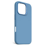 Decoded iPhone 16 Pro AntiMicrobial Silikone Bagside Cover - MagSafe Kompatibel - Air Blue