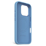 Decoded iPhone 16 Pro AntiMicrobial Silikone Bagside Cover - MagSafe Kompatibel - Air Blue