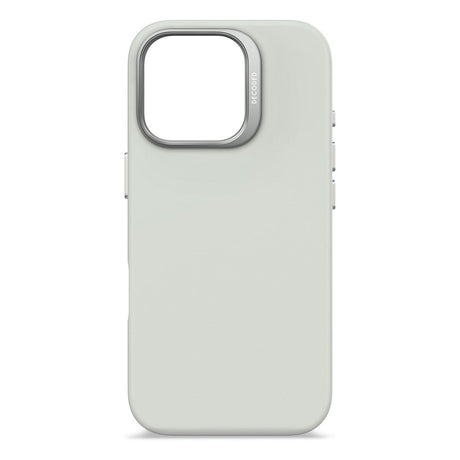 Decoded iPhone 16 Pro AntiMicrobial Silikone Bagside Cover - MagSafe Kompatibel - Stone Grey