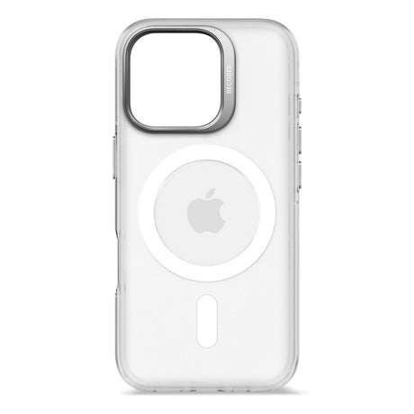 Decoded iPhone 16 Pro Clear Bagside Cover - 100% Genbrugsplast - MagSafe Kompatibel - Gennemsigtig / Mat Hvid