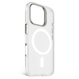 Decoded iPhone 16 Pro Clear Bagside Cover - 100% Genbrugsplast - MagSafe Kompatibel - Gennemsigtig / Mat Hvid