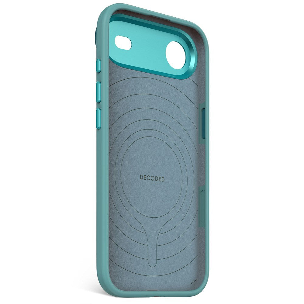iPhone Air - Decoded Silikone Cover - MagSafe Kompatibel - Retro Blue