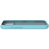 iPhone 17 - Decoded Silikone Cover - MagSafe Kompatibel - Retro Blue
