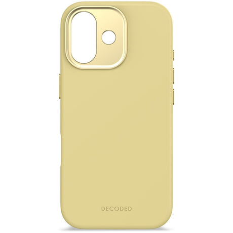 iPhone 17 - Decoded Silikone Cover - MagSafe Kompatibel - Yuma Yellow
