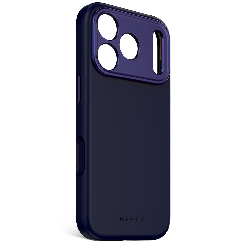 iPhone 17 Pro - Decoded Silikone Cover - MagSafe Kompatibel - True Navy
