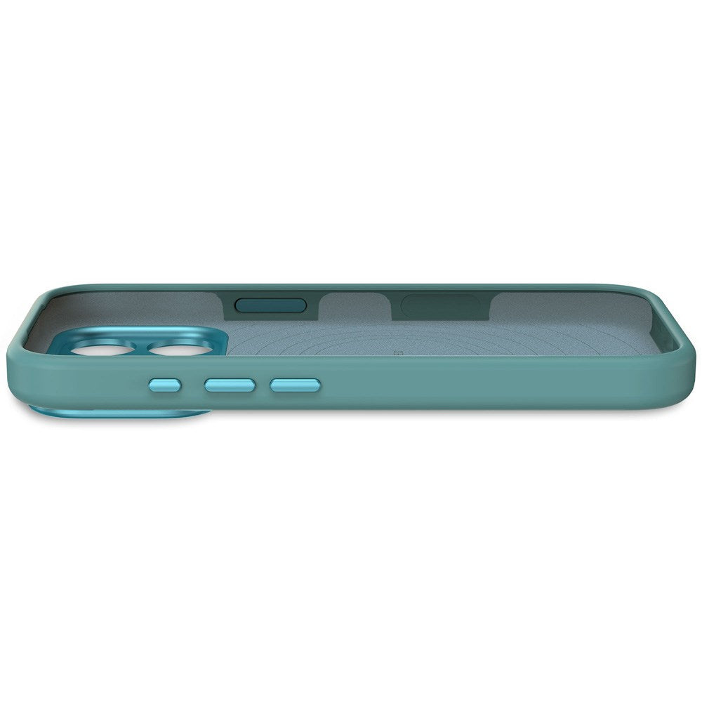 iPhone 17 Pro Max - Decoded Silikone Cover - MagSafe Kompatibel - Retro Blue