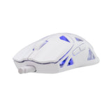 White Shark DAGONET Trådløs 6D / 24000 DPI Gaming Mus - Hvid