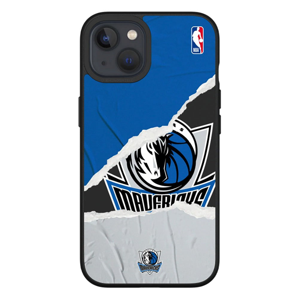 iPhone 13 RhinoShield SolidSuit Håndværker NBA Cover m. Dallas Mavericks - Sweat and Tears