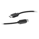 SBS USB-C til USB-C Kabel - 1.5 Meter - 25W (PD) - Sort