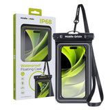 Mobile Origin Universal Waterproof Case Etui - Sort / Gennemsigtig (Maks. Mobil: 6,8")
