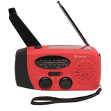 Denver SCR-2005 Nødradio - Håndsving - Lygte - SOS Funktion - Rød