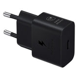 Original Samsung Super Fast Charge 25W GaN USB-C Power Adapter - Sort