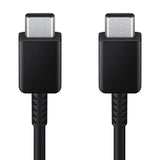 Original Samsung USB-C til USB-C Kabel (EP-DX510JBEGEU) - 5A - 1.8m - Sort