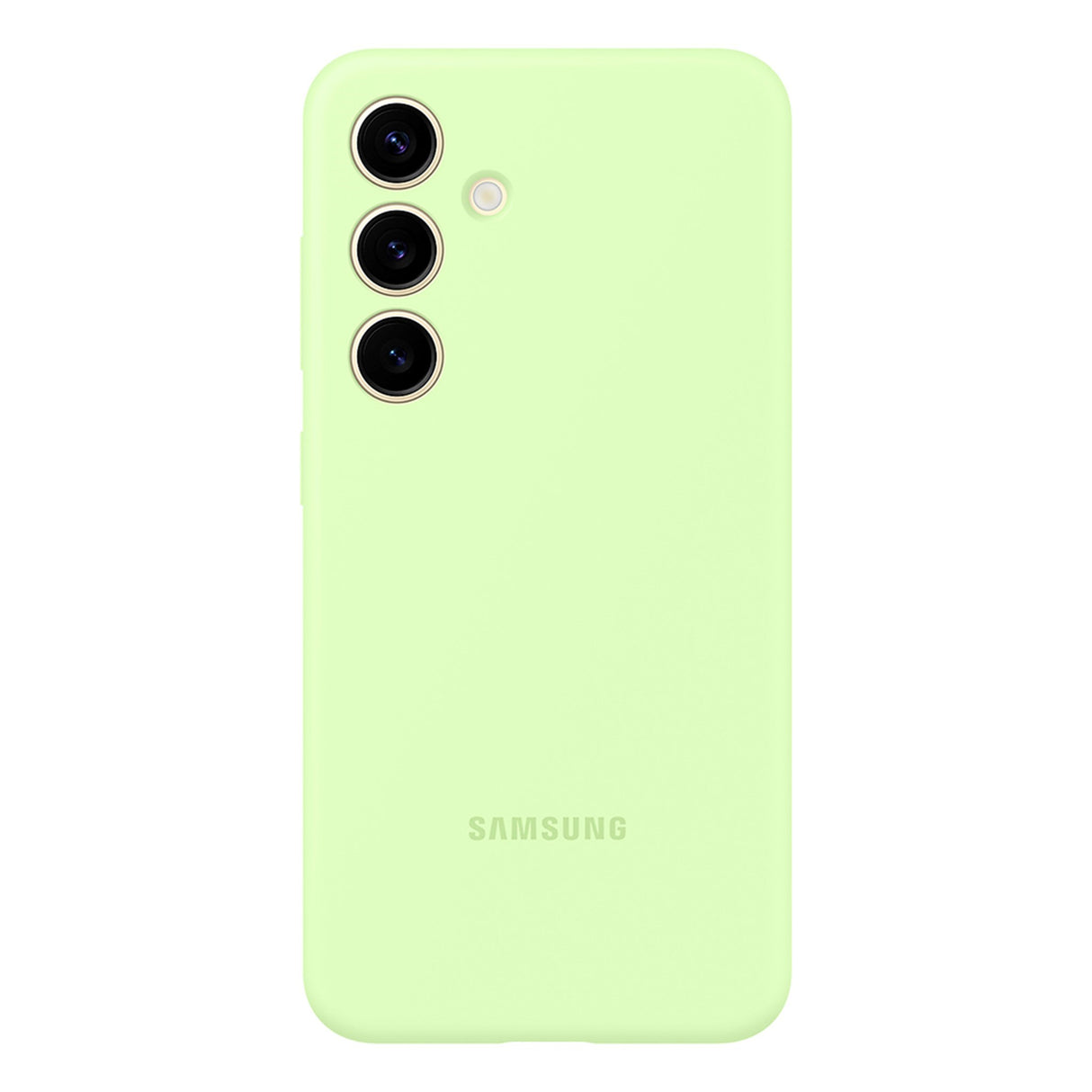 Original Samsung Galaxy S24 Silikone Mobil Cover - Grøn (EF-PS921TGEGWW)