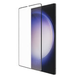 Samsung Galaxy S23 Ultra dbramante1928 Eco-Shield Skærmbeskyttelse m. Installationsramme - Sort Kant
