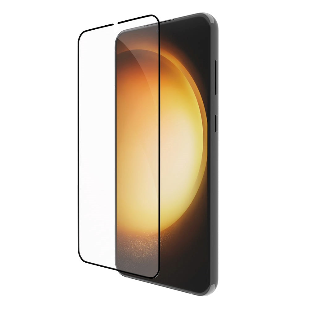 Samsung Galaxy S23+ (Plus) dbramante1928 Eco-Shield Skærmbeskyttelse m. Installationsramme - Sort Kant