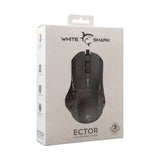 White Shark ECTOR 7D / 12400 DPI Gaming Mus - Sort
