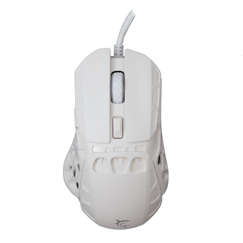White Shark ECTOR 7D / 12400 DPI Gaming Mus - Hvid