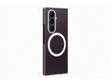 Original Samsung Galaxy Z Fold8 Ultra Cover Clear Magnet Case m. Beskyttelsesfilm - Transparent